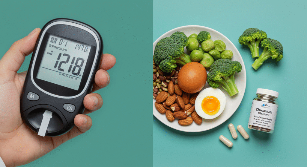 Chromium deficiency linked to diabetes risk and blood sugar management